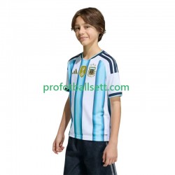 Fotballdrakt Argentina Barn Hjemmekit VM 2026 Kortermet