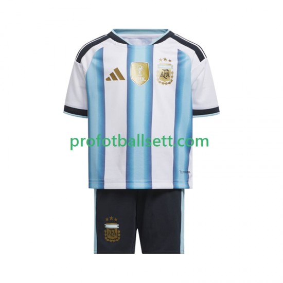 Fotballdrakt Argentina Barn Hjemmekit VM 2026 Kortermet