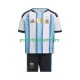 Fotballdrakt Argentina Barn Hjemmekit VM 2026 Kortermet
