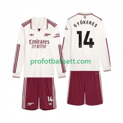 Fotballdrakt Arsenal Gyokeres 14 Barn Tredjekit 2025-2026 Langermet