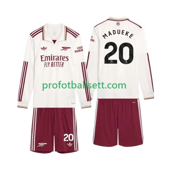 Fotballdrakt Arsenal Madueke 20 Barn Tredjekit 2025-2026 Langermet