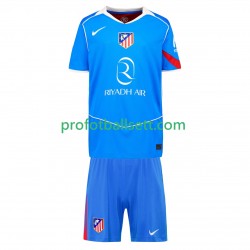 Fotballdrakt Atlético Madrid Barn Tredjekit 2025-2026 Kortermet