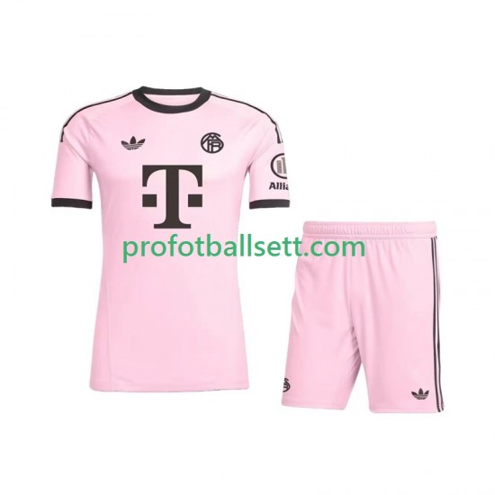 Fotballdrakt FC Bayern München Keeper UCL Barn Tredjekit 2025-2026 Kortermet