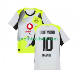 Fotballdrakt Borussia Dortmund Julian Brandt 10 Herre Bortekit 2025-2026 Kortermet