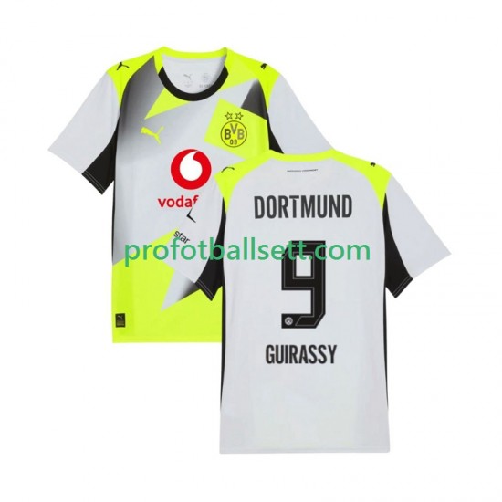 Fotballdrakt Borussia Dortmund Serhou Guirassy 9 Herre Bortekit 2025-2026 Kortermet