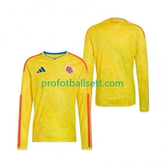 Fotballdrakt Colombia Herre Hjemmekit VM 2026 Langermet