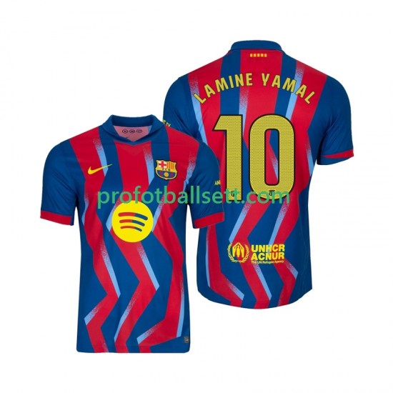 Fotballdrakt FC Barcelona Lamine Yamal 10 Herre Fjerdekit 2025-2026 Kortermet
