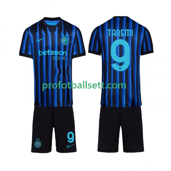 Fotballdrakt Inter Milan Marcus Thuram 9 Barn Hjemmekit 2025-2026 Kortermet