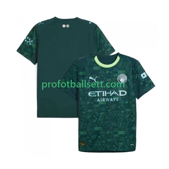 Fotballdrakt Manchester City Herre Fjerdekit 2025-2026 Kortermet