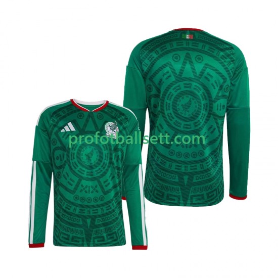Fotballdrakt Mexico Herre Hjemmekit VM 2026 Langermet
