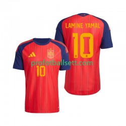 Fotballdrakt Spania Lamine Yamal 10 Herre Hjemmekit VM 2026 Kortermet