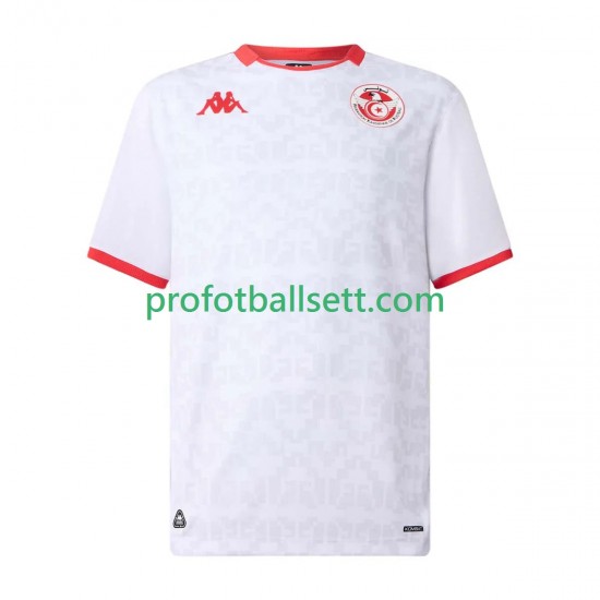 Fotballdrakt Tunisia Herre Bortekit 2025 Kortermet