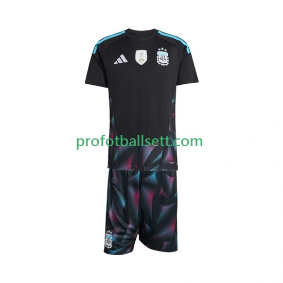 Fotballdrakt Argentina Keeper Barn Hjemmekit VM 2026 Kortermet