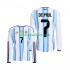 Fotballdrakt Argentina Rodrigo De Paul 7 Herre Hjemmekit VM 2026 Langermet