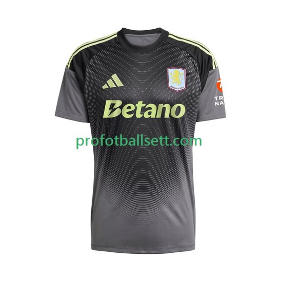 Fotballdrakt Aston Villa Keeper Herre Hjemmekit 2025-2026 Kortermet