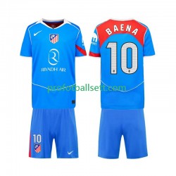Fotballdrakt Atlético Madrid Alex Baena 10 Barn Tredjekit 2025-2026 Kortermet