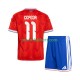 Fotballdrakt Chile Lucas Cepeda 11 Barn Hjemmekit 2026 Kortermet