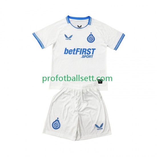 Fotballdrakt Club Brugge Barn Bortekit 2025-2026 Kortermet