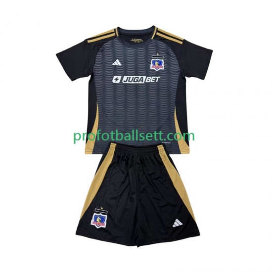 Fotballdrakt Colo-Colo Barn Bortekit 2025-2026 Kortermet