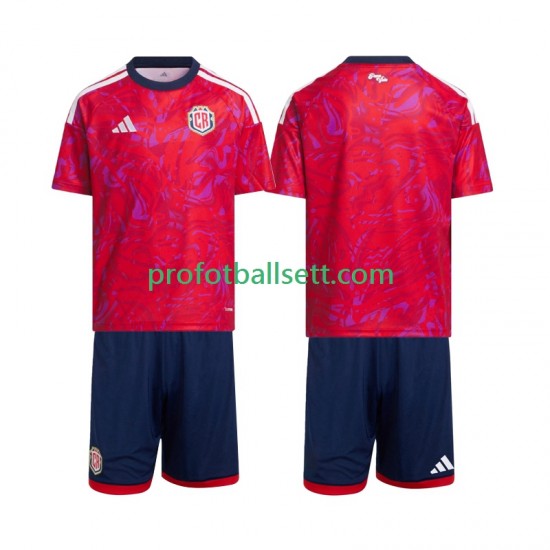 Fotballdrakt Costa Rica Barn Hjemmekit 2026 Kortermet