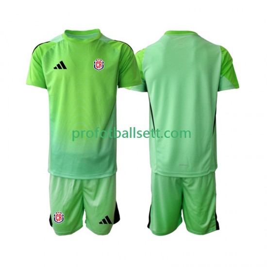 Fotballdrakt Costa Rica Keeper Barn Hjemmekit 2025 Kortermet