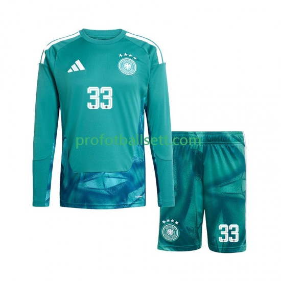 Fotballdrakt Tyskland Keeper Alexander Nubel 33 Barn Hjemmekit VM 2026 Langermet