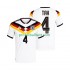 Fotballdrakt Tyskland Jonathan Tah 4 Herre Hjemmekit VM 2026 Kortermet