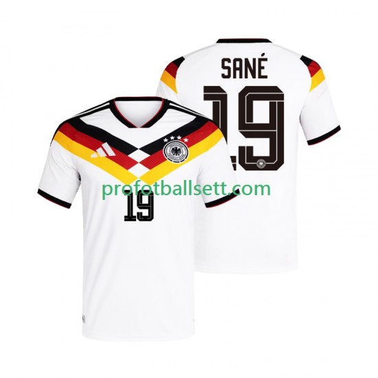 Fotballdrakt Tyskland Leroy Sane 19 Herre Hjemmekit VM 2026 Kortermet