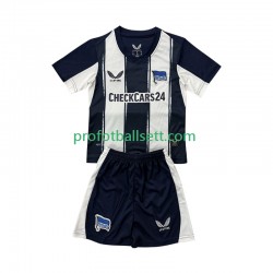 Fotballdrakt Hertha BSC Barn Hjemmekit 2025-2026 Kortermet