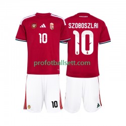 Fotballdrakt Ungarn Szoboszlai 10 Barn Hjemmekit VM 2026 Kortermet