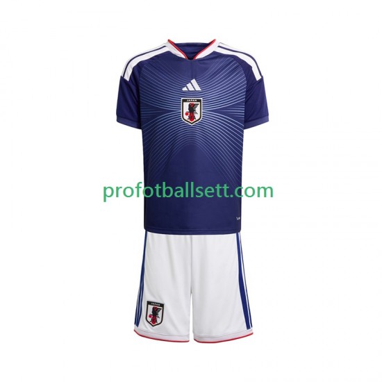 Fotballdrakt Japan Barn Hjemmekit VM 2026 Kortermet