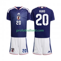 Fotballdrakt Japan Kubo 20 Barn Hjemmekit VM 2026 Kortermet