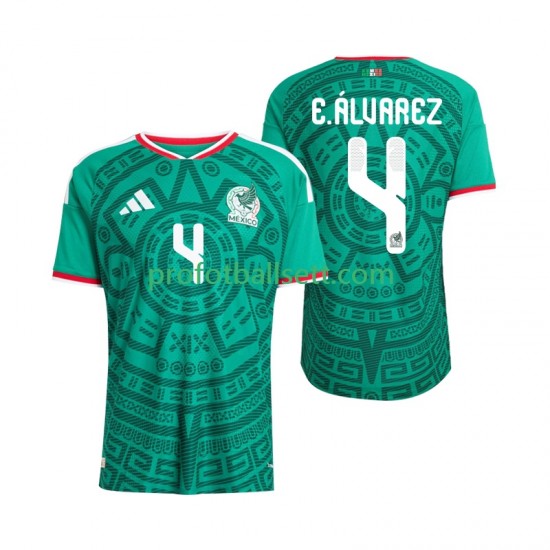 Fotballdrakt Mexico Edson Alvarez 4 Herre Hjemmekit VM 2026 Kortermet