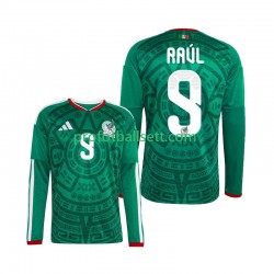 Fotballdrakt Mexico Raul Jimenez 9 Herre Hjemmekit VM 2026 Langermet