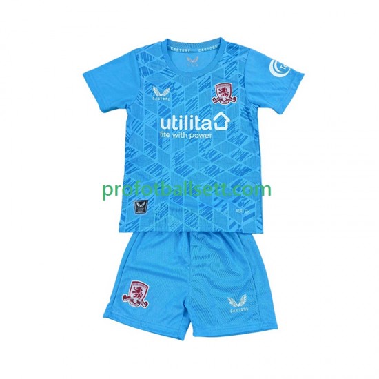 Fotballdrakt Middlesbrough Keeper Barn Hjemmekit 2025-2026 Kortermet
