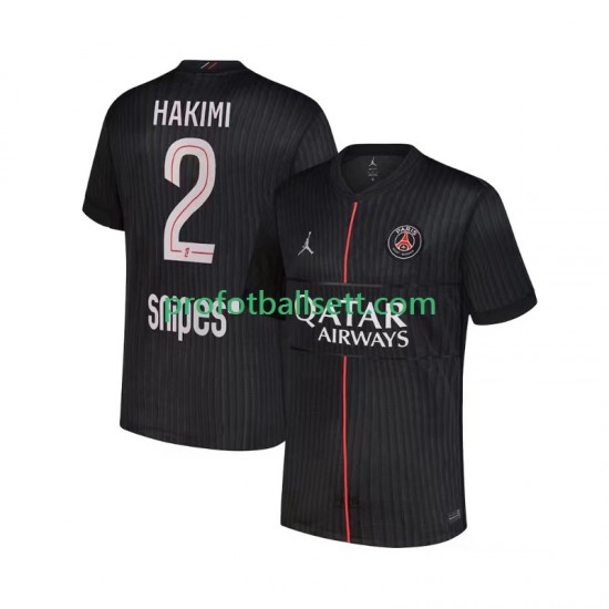 Fotballdrakt Paris Saint-Germain Achraf Hakimi 2 Herre Fjerdekit 2025-2026 Kortermet