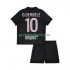 Fotballdrakt Paris Saint-Germain Ousmane Dembele 10 Barn Fjerdekit 2025-2026 Kortermet