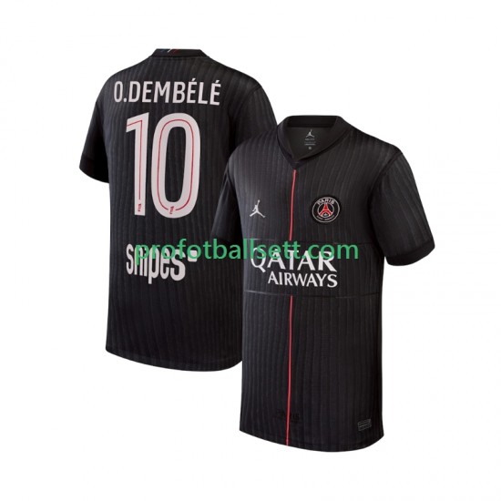 Fotballdrakt Paris Saint-Germain Ousmane Dembele 10 Herre Fjerdekit 2025-2026 Kortermet