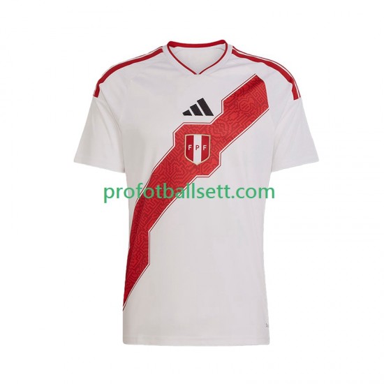 Fotballdrakt Peru Herre Hjemmekit 2026 Kortermet