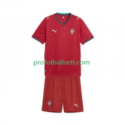Fotballdrakt Portugal Barn Hjemmekit VM 2026 Kortermet