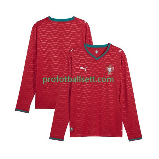 Fotballdrakt Portugal Herre Hjemmekit VM 2026 Langermet