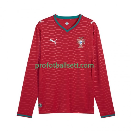 Fotballdrakt Portugal Herre Hjemmekit VM 2026 Langermet