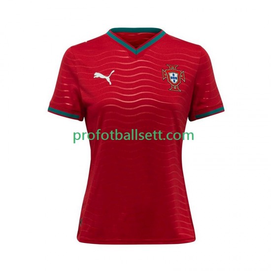 Fotballdrakt Portugal Dame Hjemmekit VM 2026 Kortermet