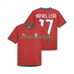 Fotballdrakt Portugal Rafael Leao 17 Herre Hjemmekit VM 2026 Kortermet