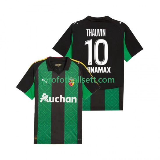 Fotballdrakt RC Lens Florian Thauvin 10 Herre Bortekit 2025-2026 Kortermet
