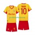 Fotballdrakt RC Lens Florian Thauvin 10 Barn Hjemmekit 2025-2026 Kortermet