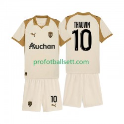 Fotballdrakt RC Lens Florian Thauvin 10 Barn Tredjekit 2025-2026 Kortermet