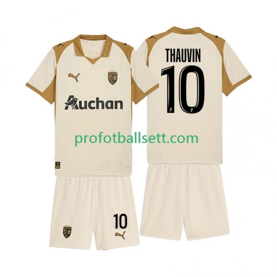 Fotballdrakt RC Lens Florian Thauvin 10 Barn Tredjekit 2025-2026 Kortermet
