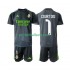 Fotballdrakt Real Madrid Keeper Thibaut Courtois 1 Barn Tredjekit 2025-2026 Kortermet
