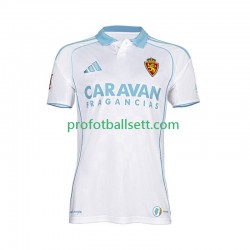 Fotballdrakt Real Zaragoza Herre Hjemmekit 2025-2026 Kortermet